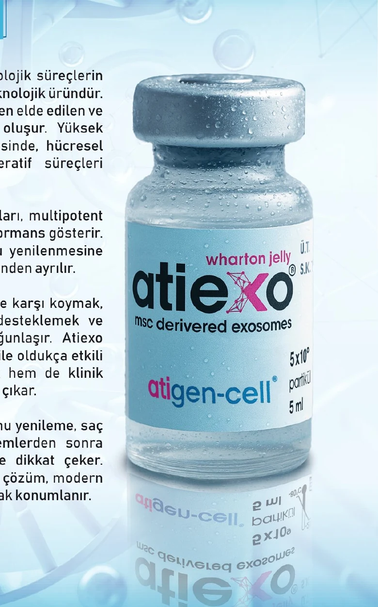 Atiexo 5 ml ürün flakonu
